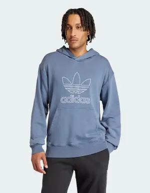 Adidas Sweat-shirt à capuche Trèfle ajouré Adicolor. 2 Adidas Sweat-shirt à capuche Trèfle ajouré Adicolor. 2
