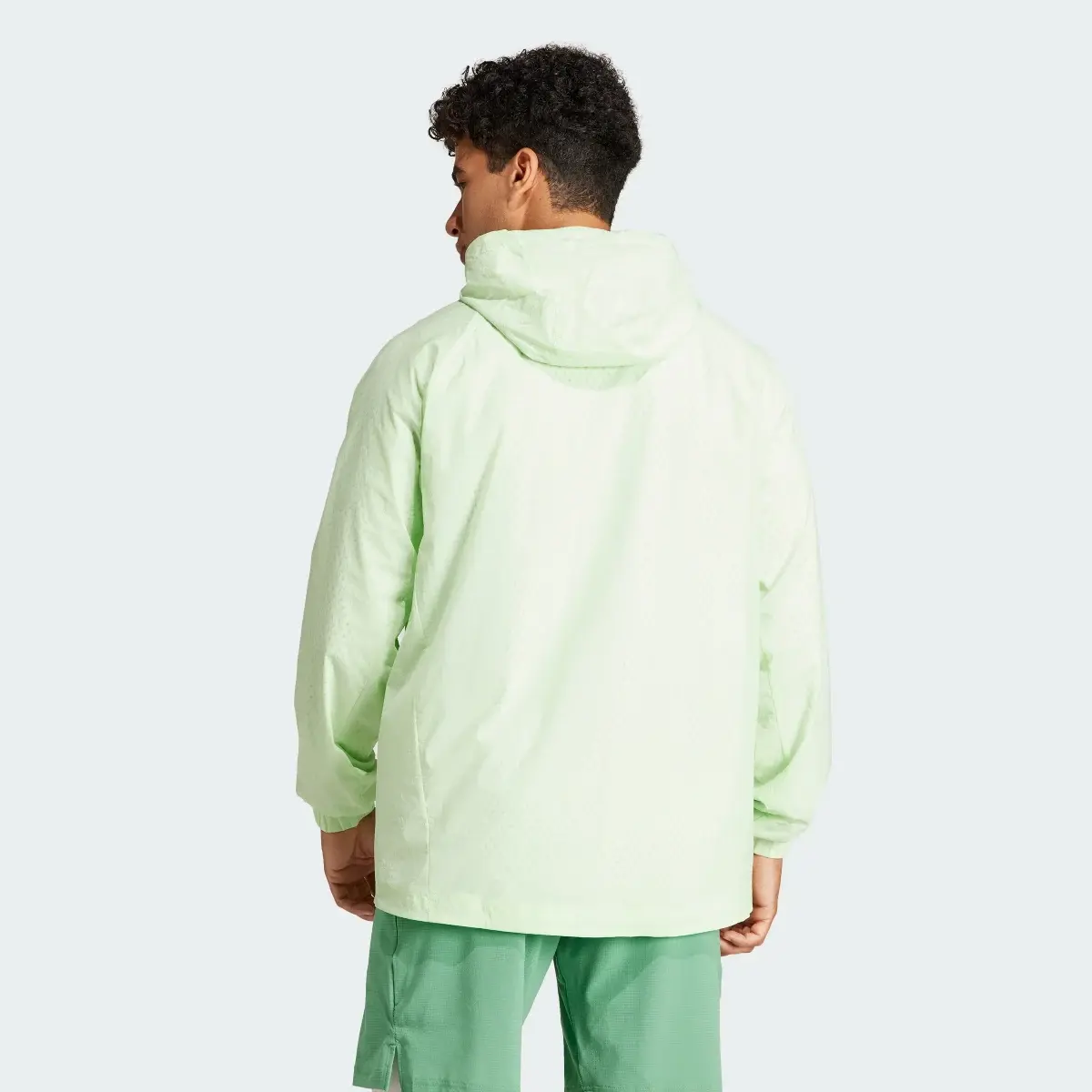 Adidas Tennis Pro Semi-Transparent Jacke. 3