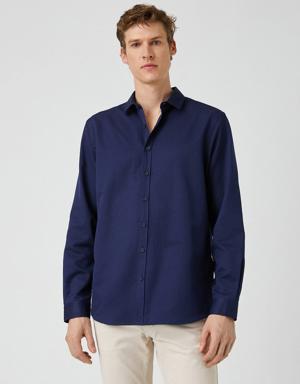 Koton Slim Fit Basic Gömlek. 3 Koton Slim Fit Basic Gömlek. 3