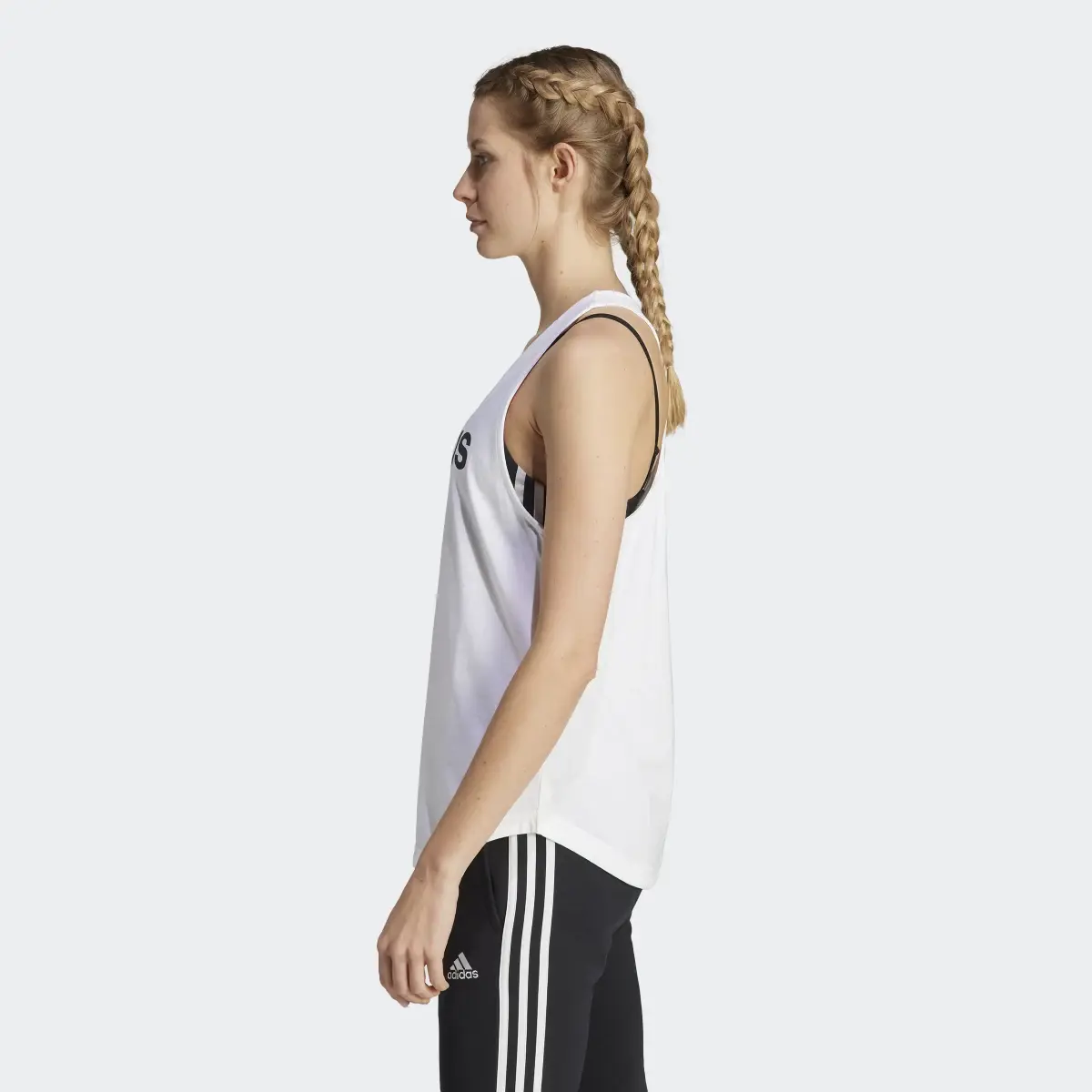 Adidas Essentials Loose Logo Tank Top. 3