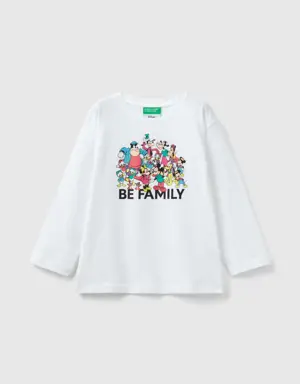 white oversized fit disney t-shirt