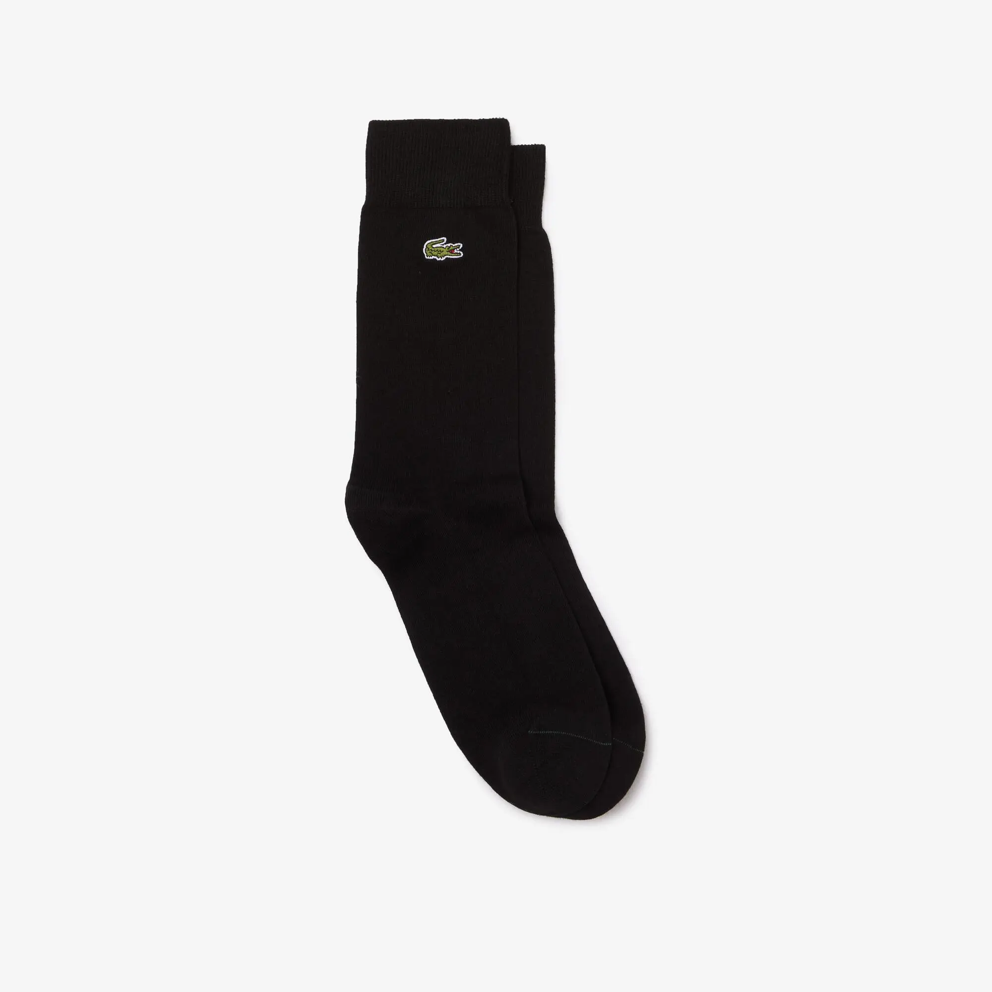 Lacoste Unisex Cotton Blend High-Cut Socks. 1 Lacoste Unisex Cotton Blend High-Cut Socks. 1