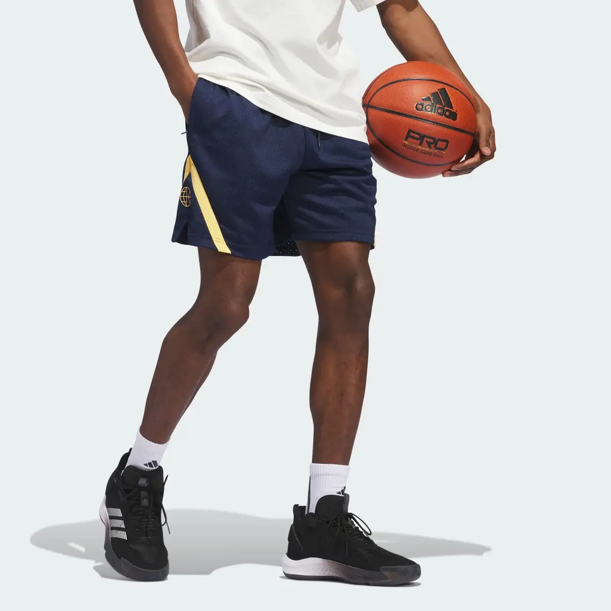 Adidas Select World Wide Hoops Shorts. 3