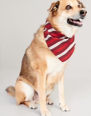 Old Navy Patterned Flannel Bandana for Pets multi