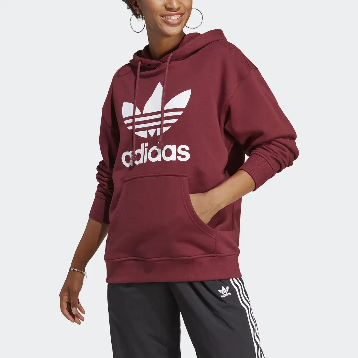 Adidas Trefoil Hoodie. 1