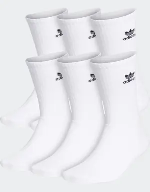 Trefoil Crew Socks 6 Pairs
