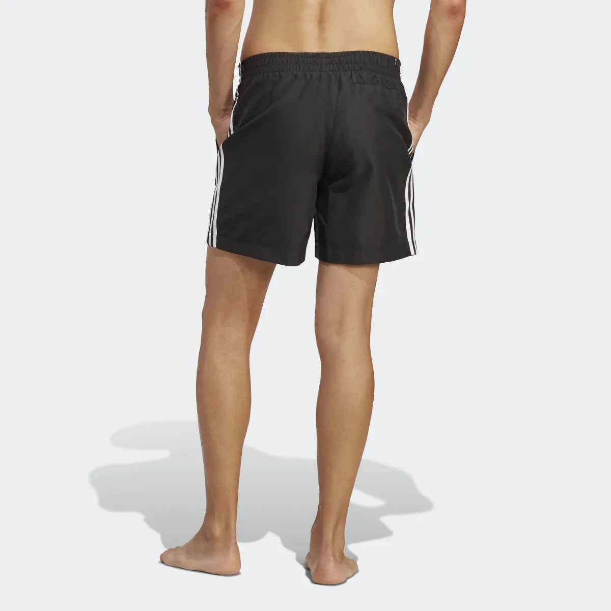 Adidas Originals Adicolor 3-Stripes Swim Shorts. 2