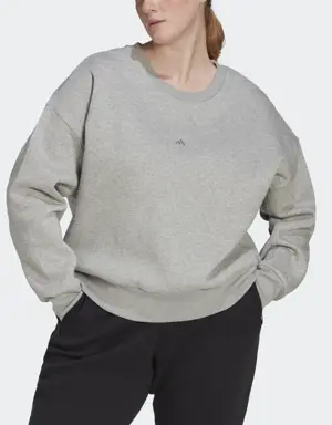 Adidas ALL SZN Fleece Sweatshirt (Plus Size)
