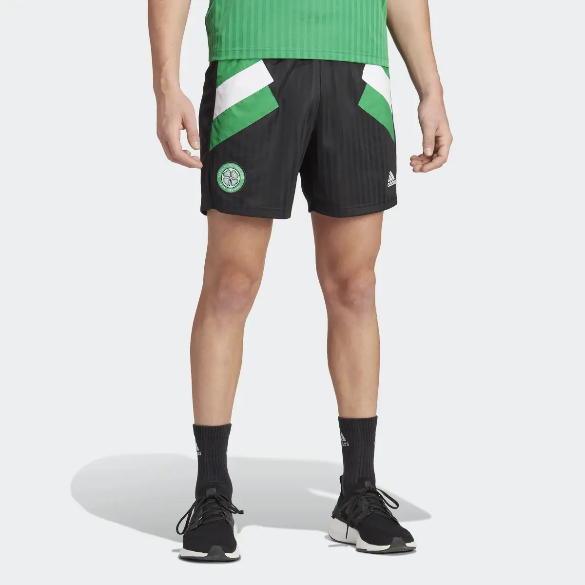 Adidas Celtic FC Icon Shorts. 1