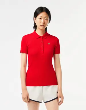 Lacoste Women’s Lacoste Slim Fit Organic Cotton Polo Shirt