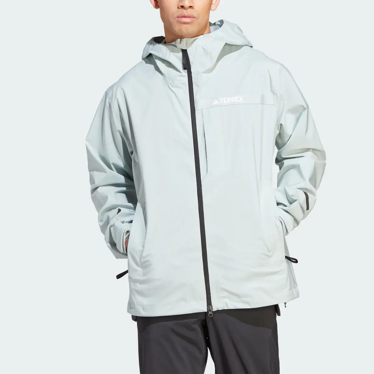 Adidas Terrex Multi RAIN.RDY 2.5-Layer Rain Jacket. 1