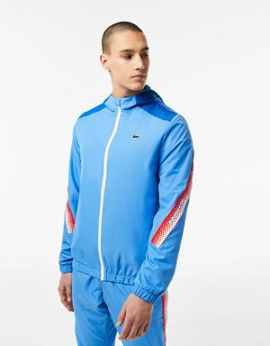 Men’s Lacoste Tennis Recycled Polyester Hooded Jacket