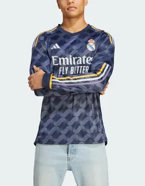 Real Madrid 23/24 Long Sleeve Away Jersey