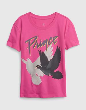 Kids Band Graphic T-Shirt pink