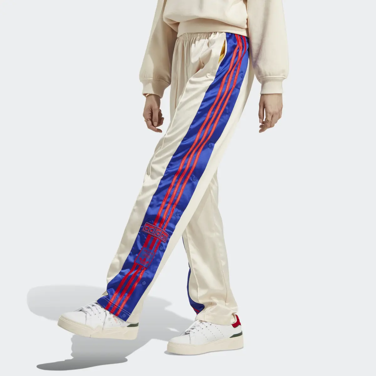 Adidas Satin Adibreak Tracksuit Bottoms. 1