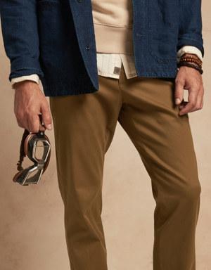 Banana Republic Slim Rapid Movement Chino brown