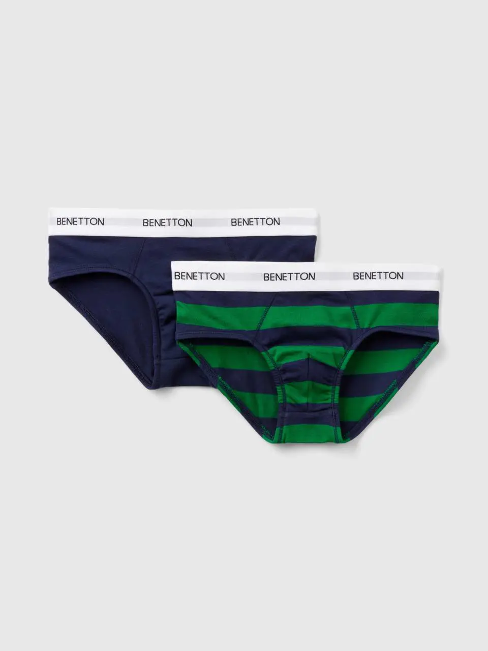 Benetton set of two underwear in stretch cotton. 1