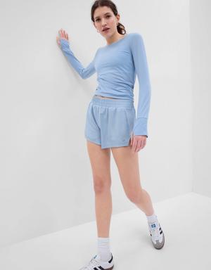 Fit Pull-On Shorts blue