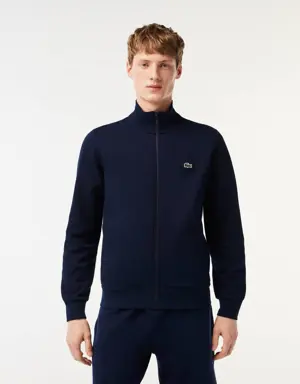 Lacoste Men's Lacoste Regular Fit Brushed Fleece Zipped Jogger Sweatshirt