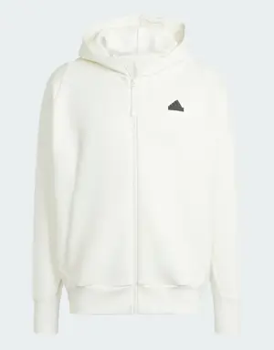 Adidas Z.N.E. Premium Full-Zip Hooded Track Jacket. 3 Adidas Z.N.E. Premium Full-Zip Hooded Track Jacket. 3