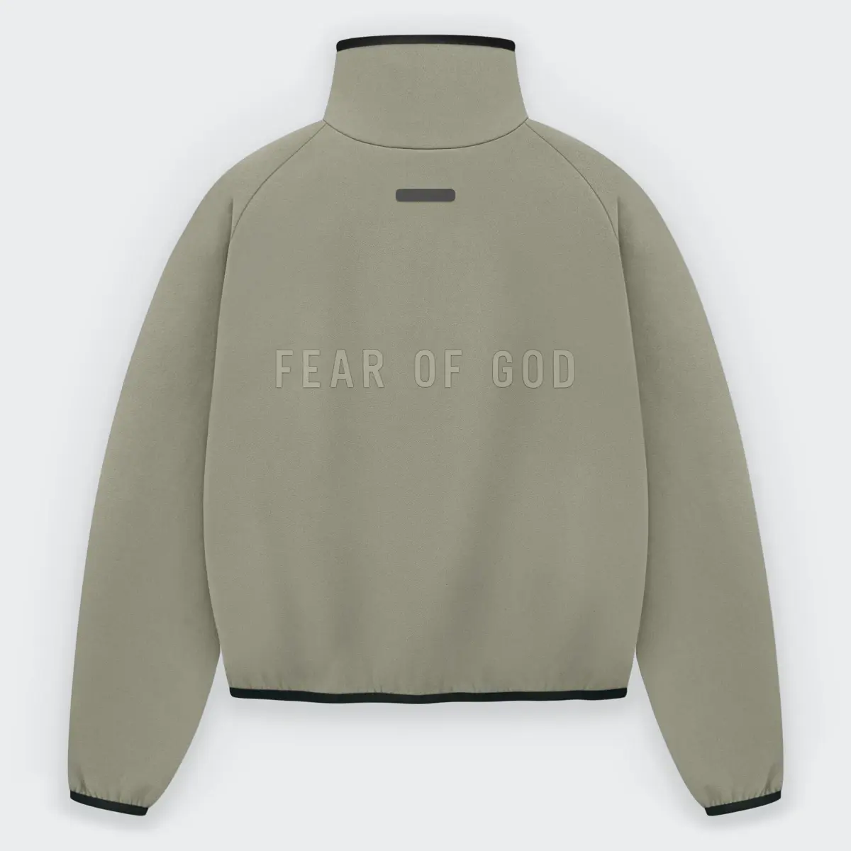 Adidas Fear of God Athletics Suede Fleece Track Top. 2