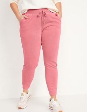 Mid-Rise Vintage Street Jogger Sweatpants for Women