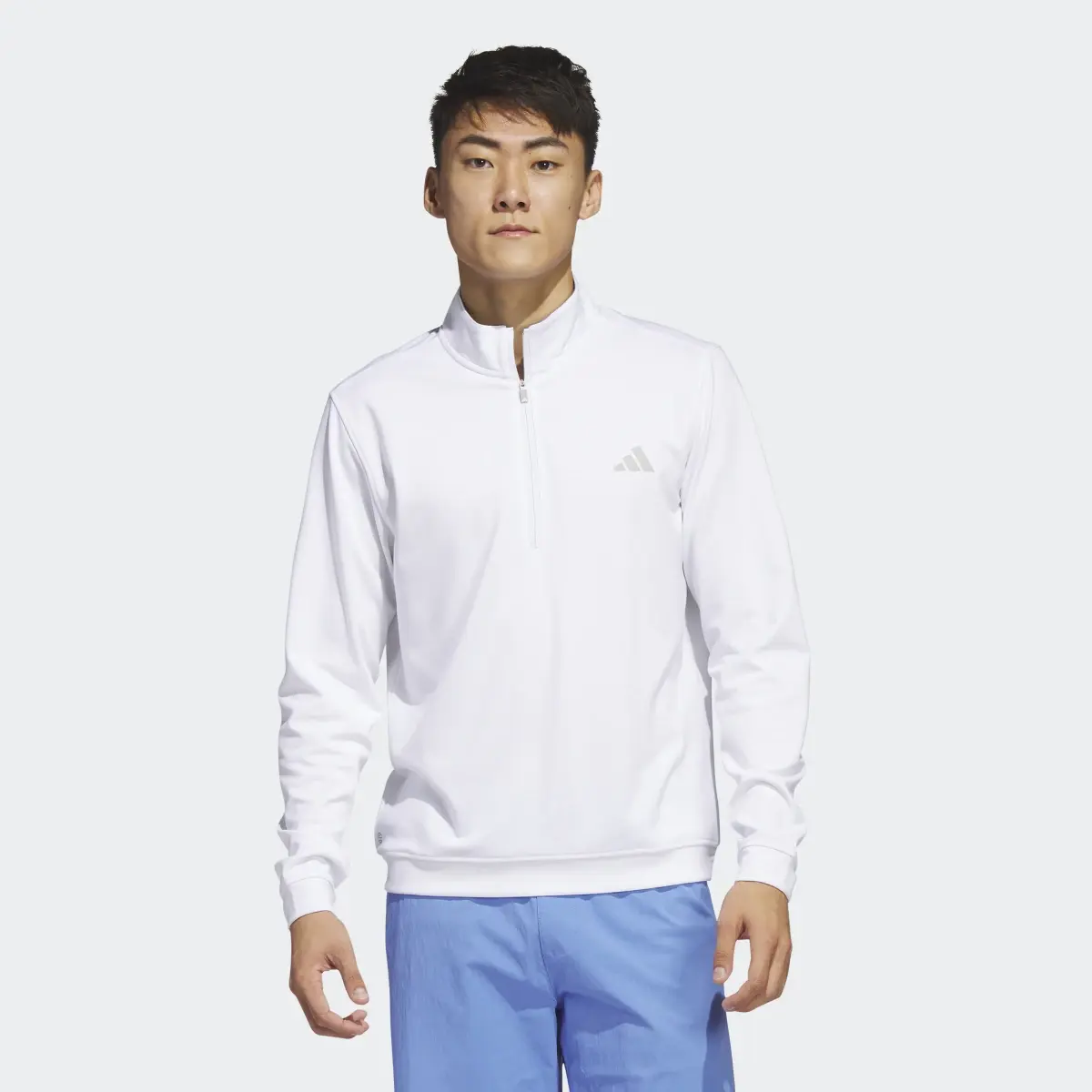 Adidas Elevated 1/4-Zip Pullover. 2