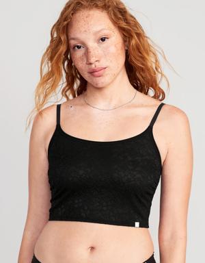 Old Navy Lace Brami Tank Top for Women black