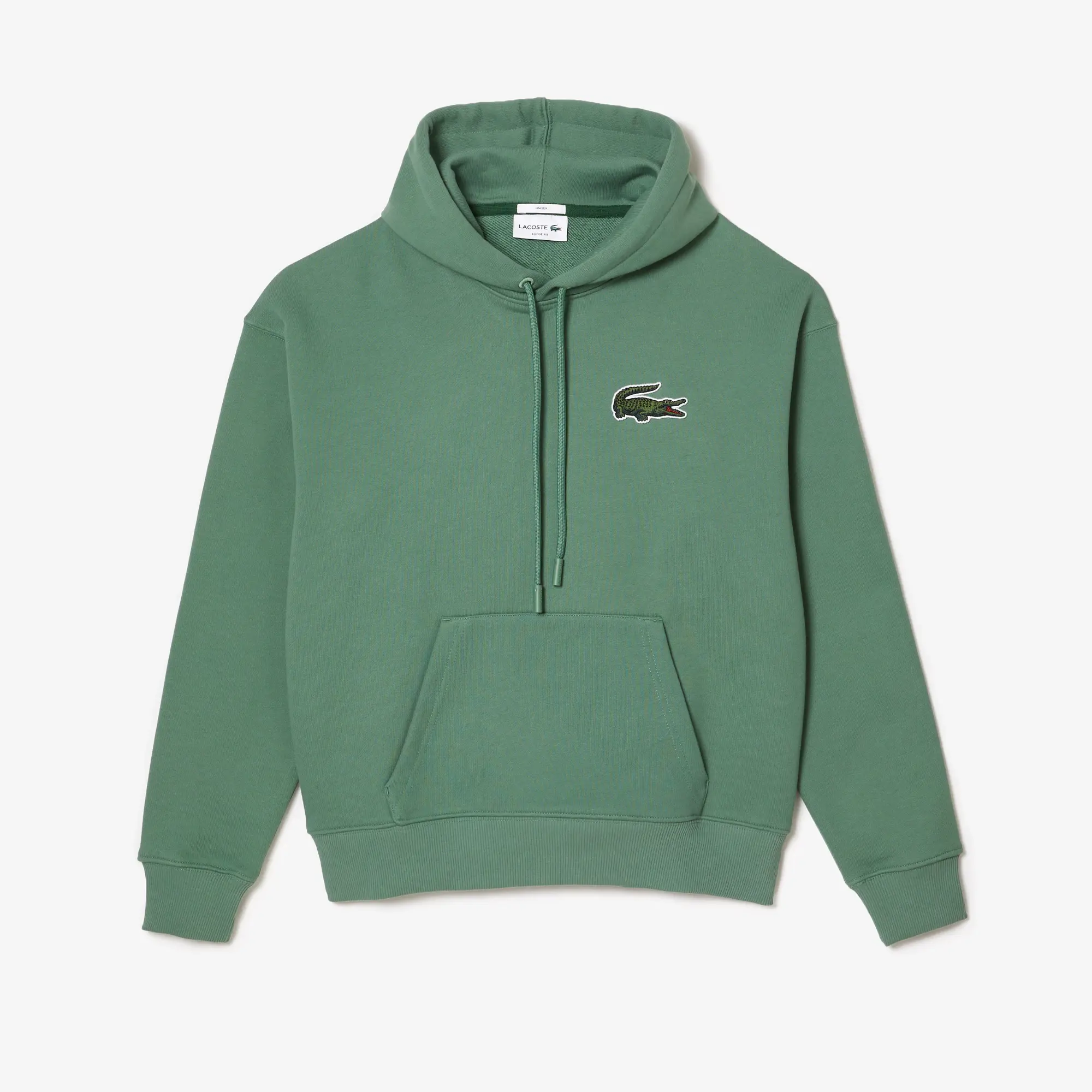 Lacoste Sweatshirt à capuche Jogger unisexe loose fit en coton biologique. 1