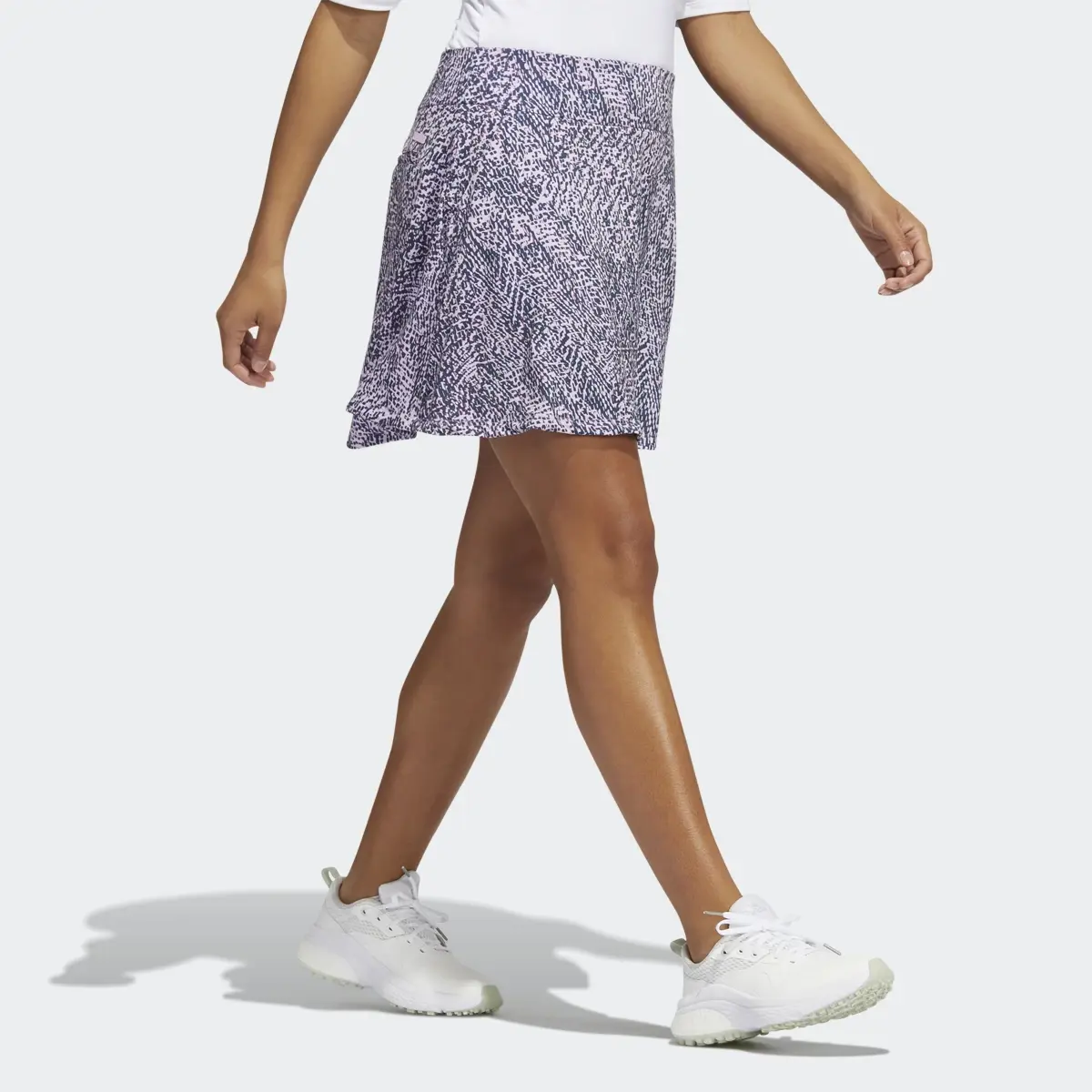 Adidas Printed Frill Golf Skirt. 3
