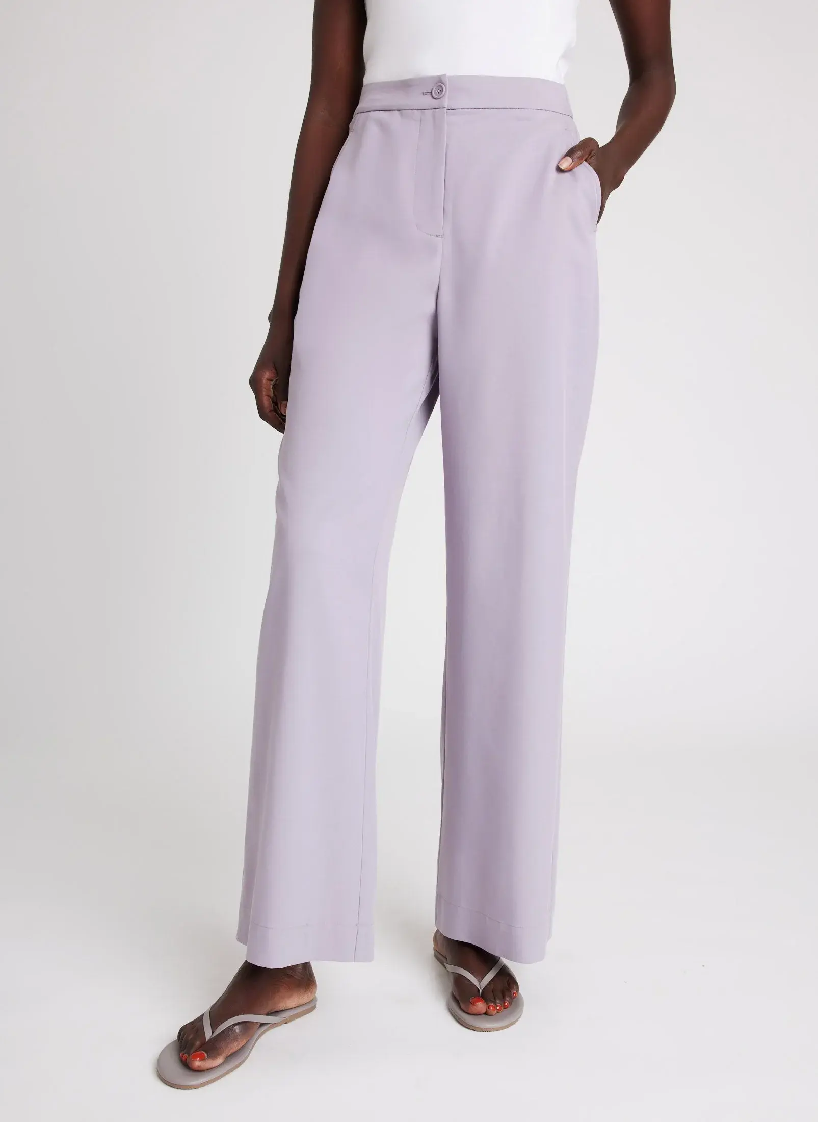 Kit And Ace Sublime Wide Leg Trousers. 1