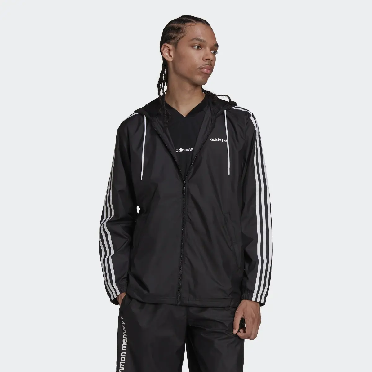 Adidas Graphic Common Memory Windbreaker. 2