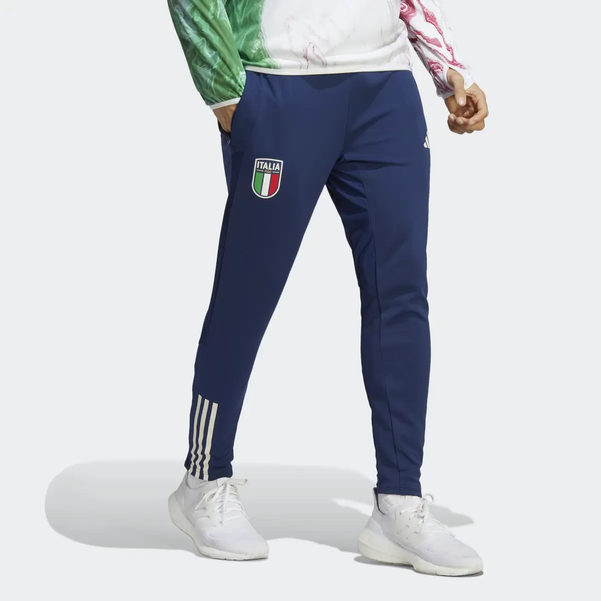 Adidas Italy Tiro 23 Training Tracksuit Bottoms. 1