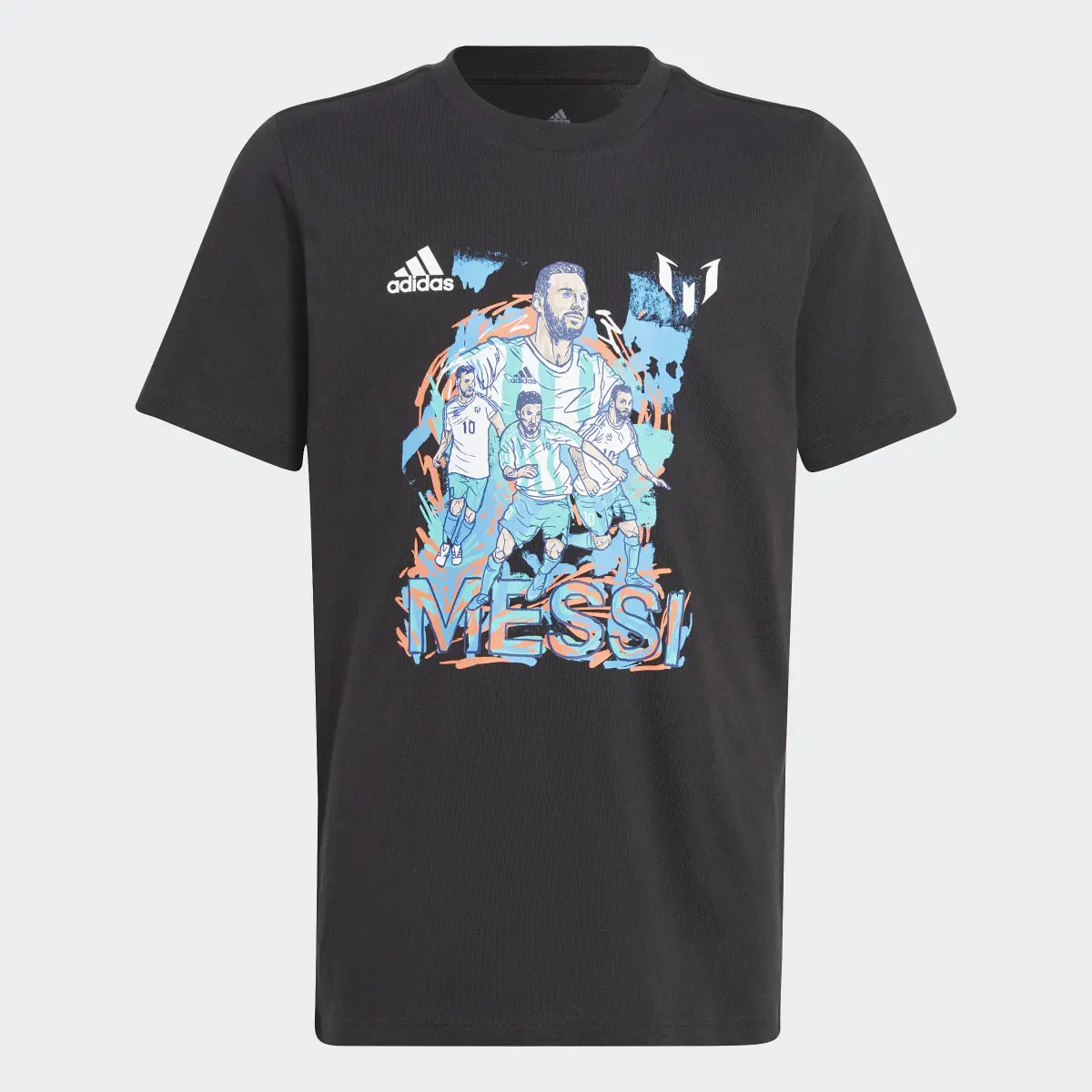 Adidas Messi Football Graphic Tişört. 1