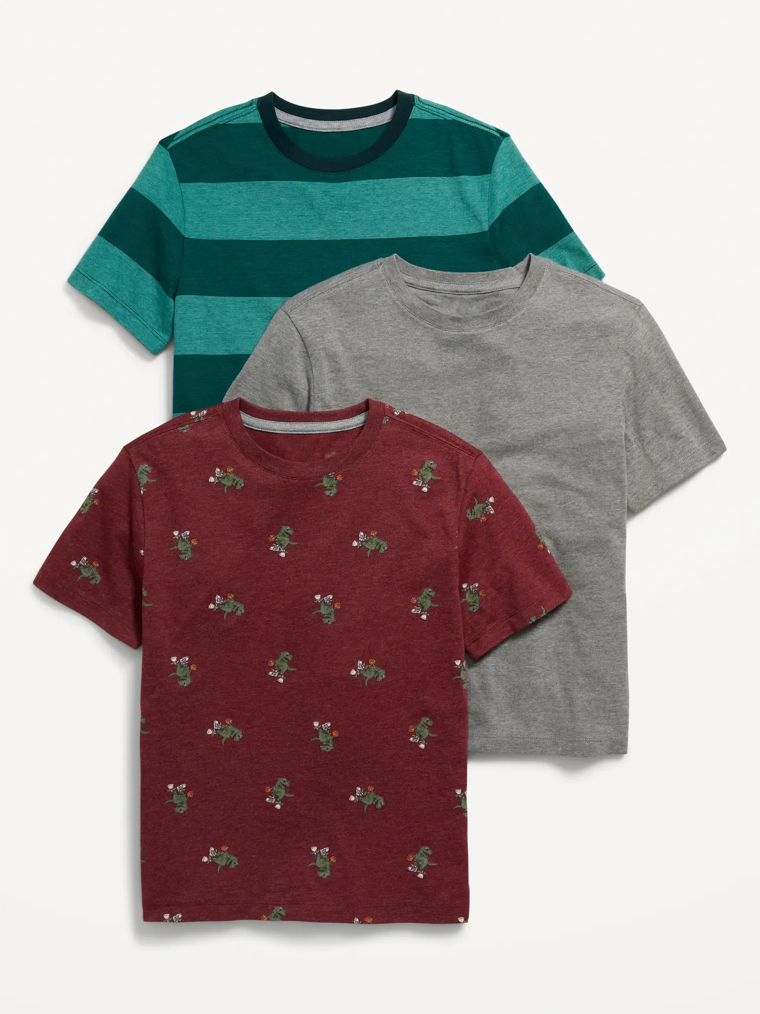 Old Navy Softest Crew-Neck T-Shirt 3-Pack for Boys multi. 1