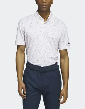 Adidas Go-To Print Golf Polo Shirt