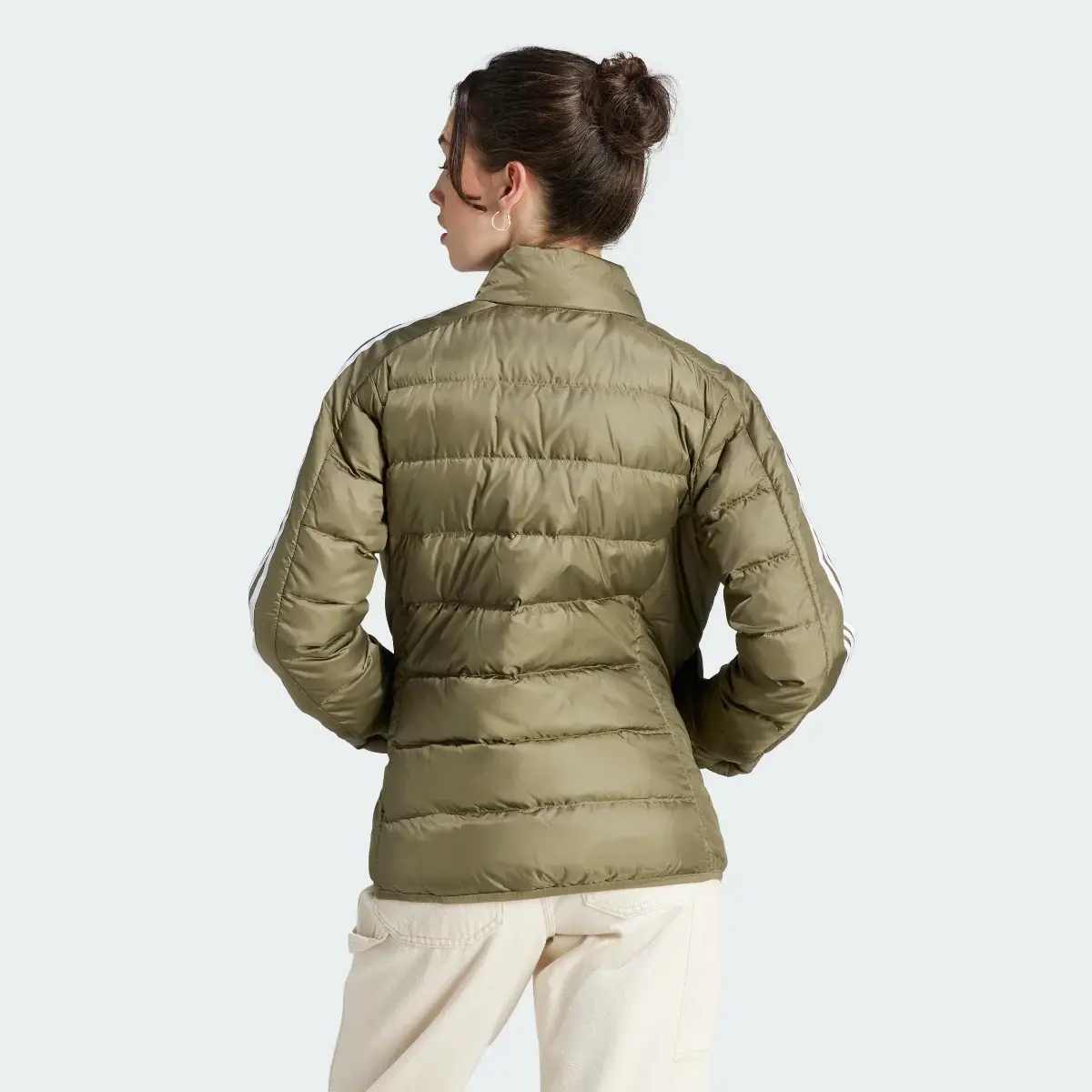 Adidas Essentials 3-Stripes Light Down Jacket. 3