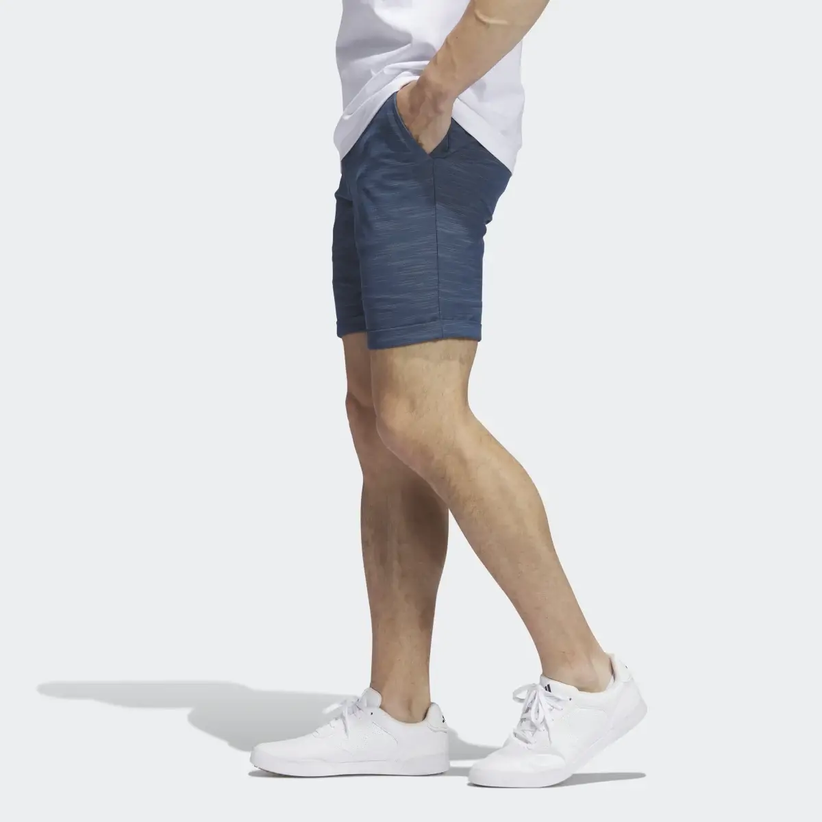 Adidas Textured Golf Shorts. 2