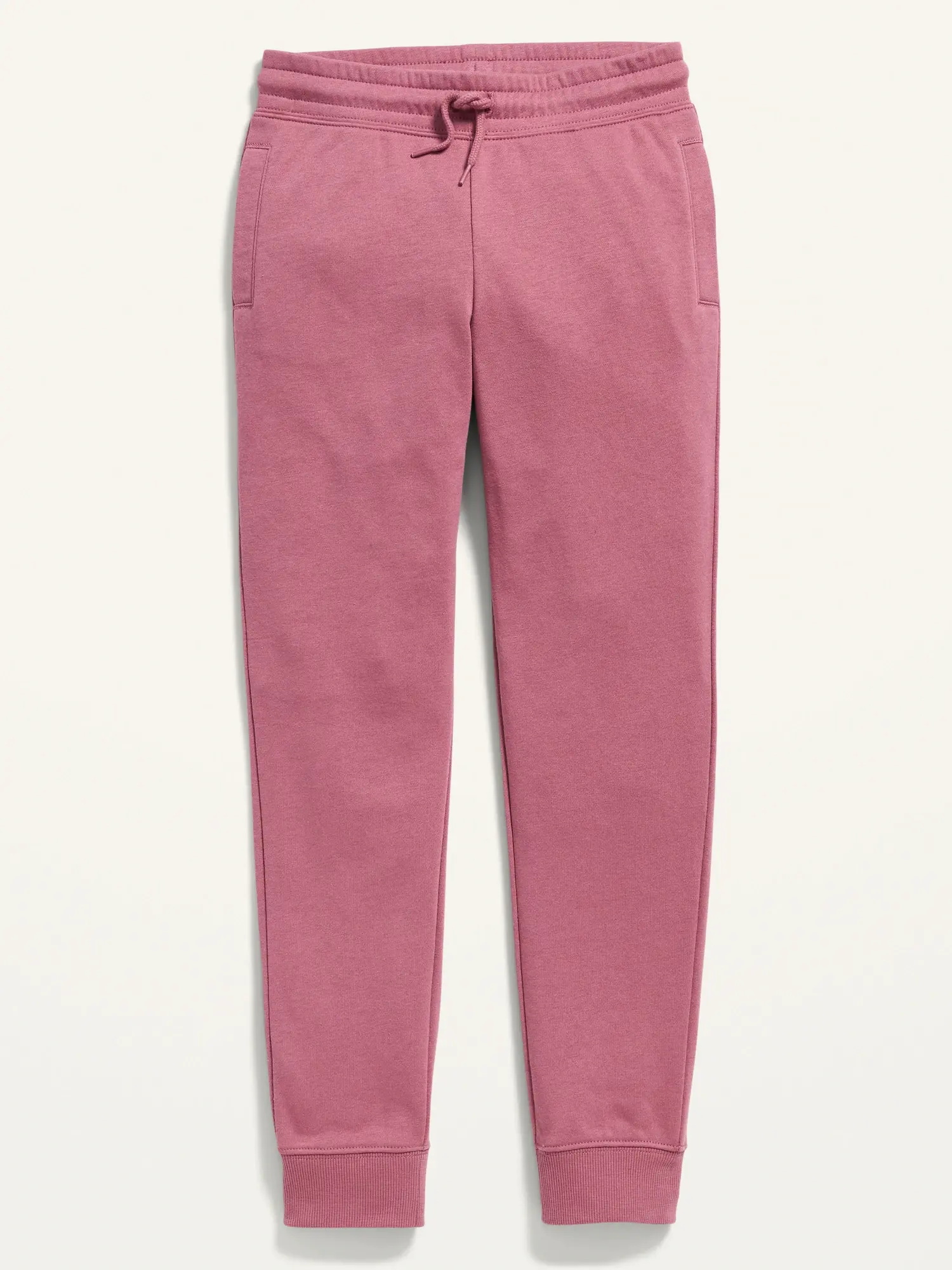Old Navy High-Waisted French Terry Jogger Sweatpants for Girls pink. 1