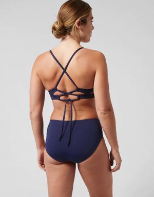 Athleta Triangle Bikini Top A&#45C blue