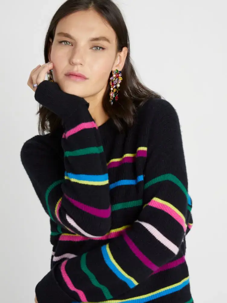 Kate Spade Party Stripe Sweater. 3