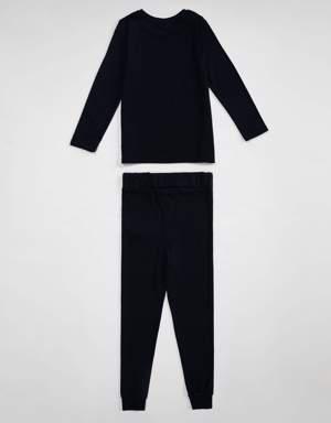 Erkek Çocuk Baskılı Pijama Takımı