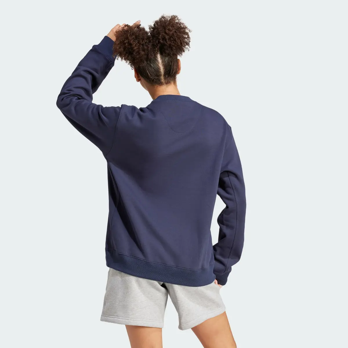 Adidas Lounge Fleece Sweatshirt. 3