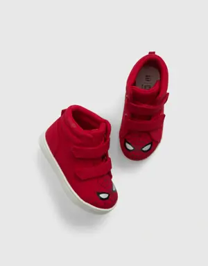 babyGap &#124 Marvel Superhero High-Top Sneakers red