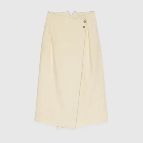 Gucci Canvas linen skirt. 1