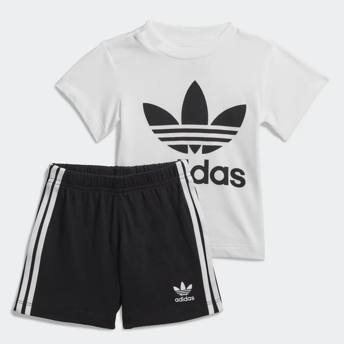 Adidas Ensemble t-shirt et short Trefoil. 1