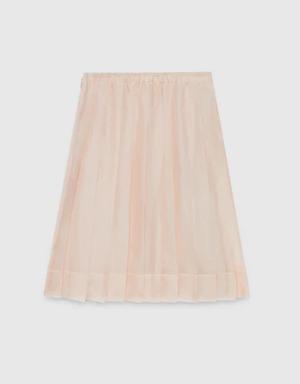 Children's silk organza skirt