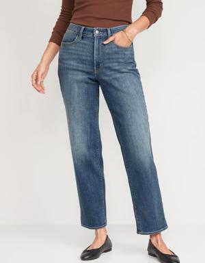 Old Navy High-Waisted Wow Loose Jeans blue