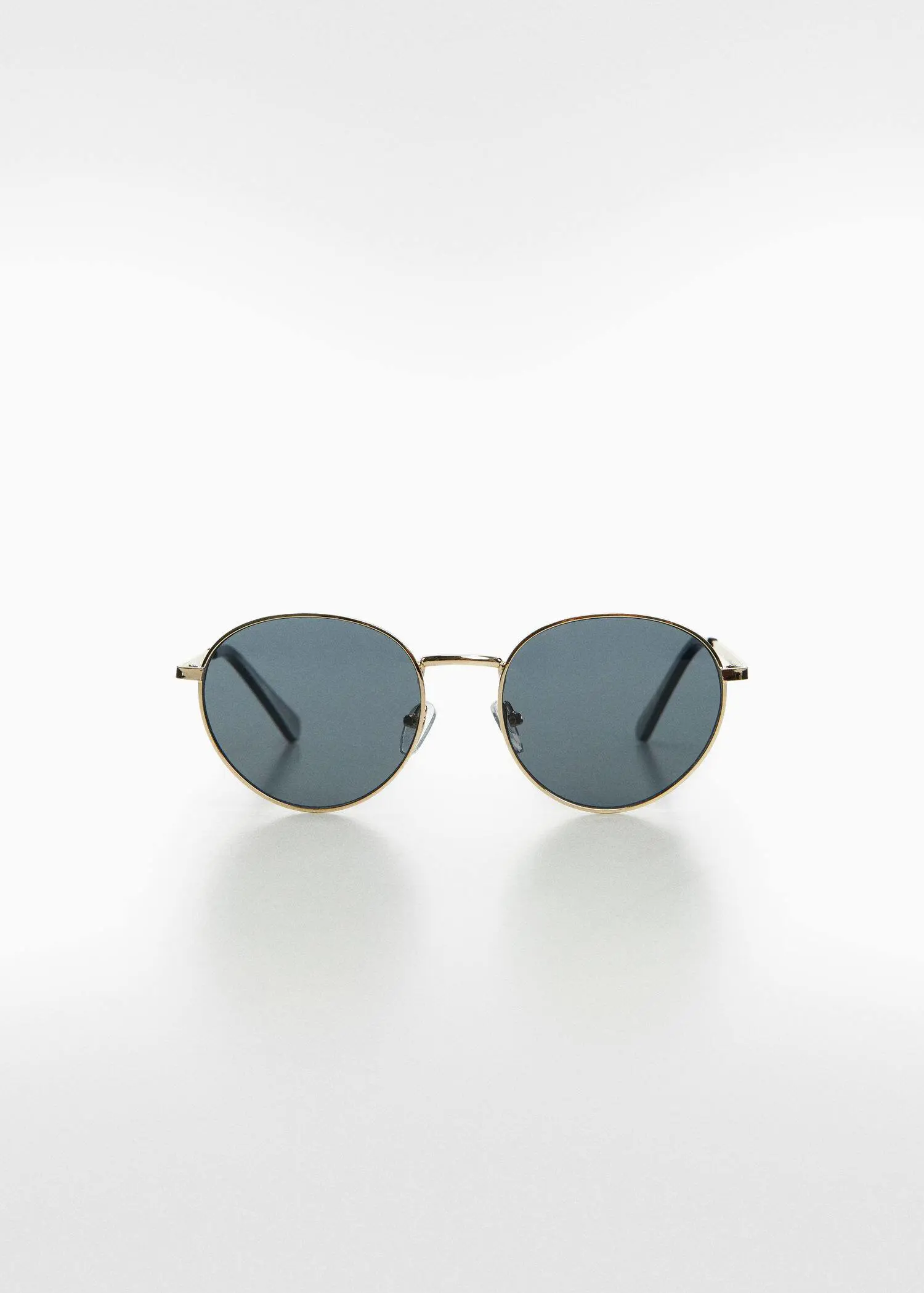 Mango Round metal-rimmed sunglasses. 2