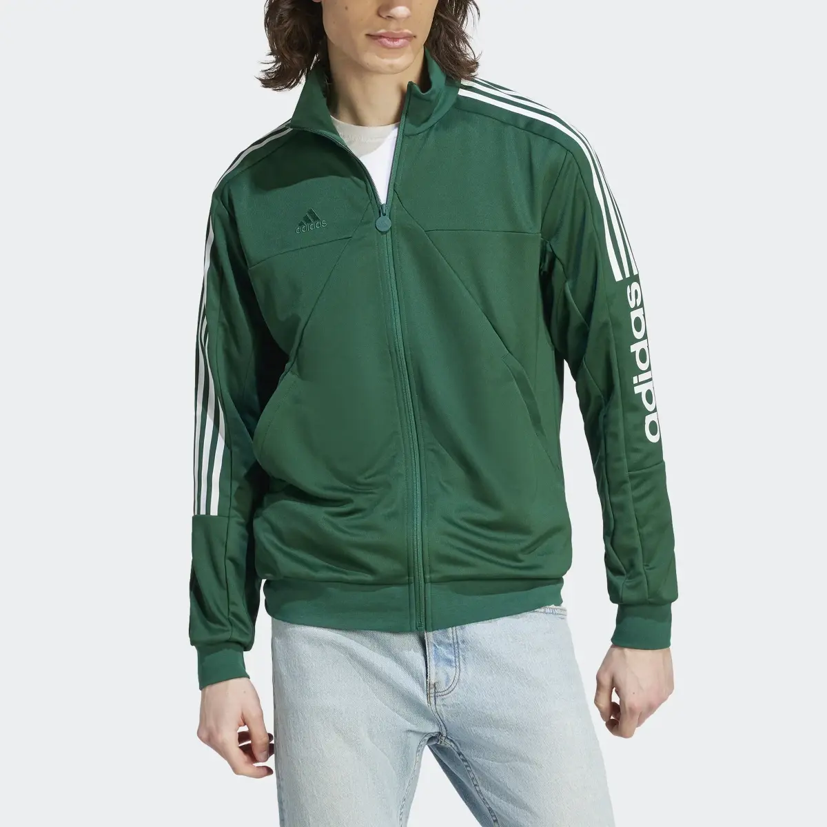 Adidas Tiro Wordmark Fermuarlı Üst. 1